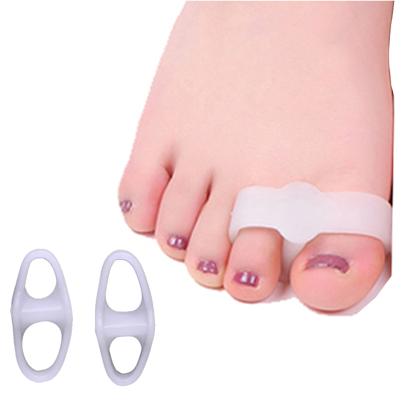 Toe Separator Silicon - 1 par corretor de joanete ortopédico