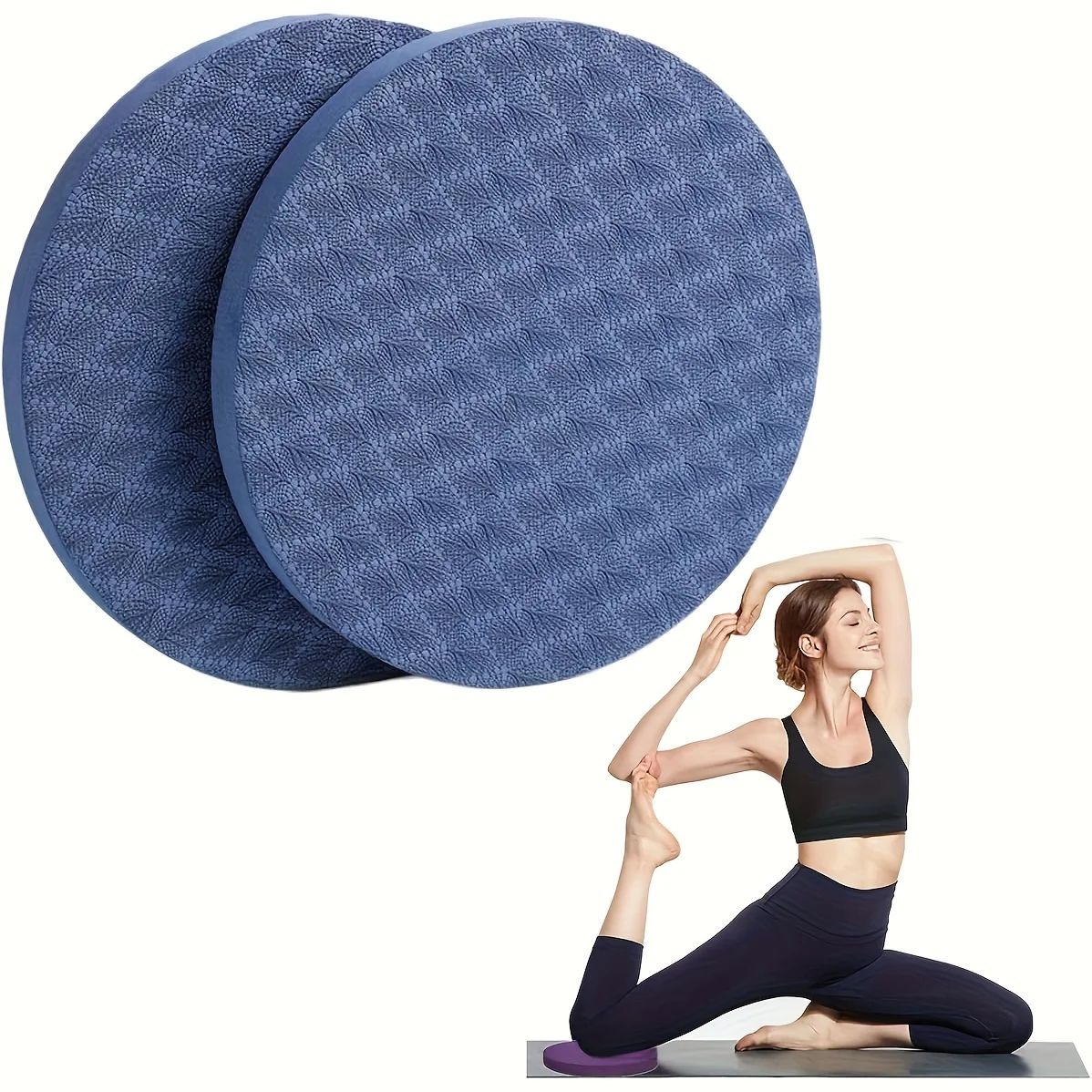 Pilates Yoga Knee Pads - Kit com 2 Protetores de Joelho