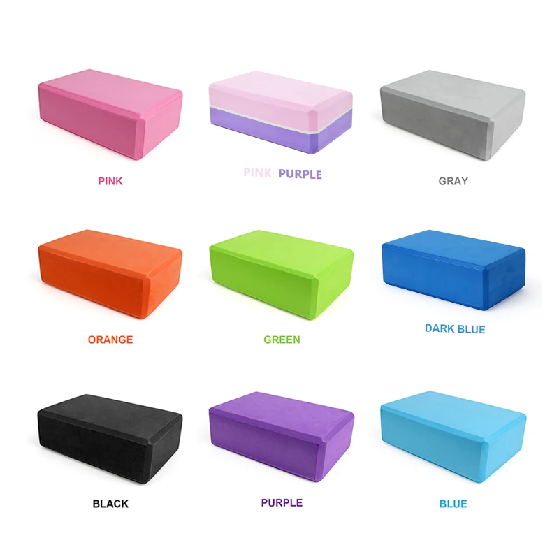 Pilates Yoga Block - Bloco de espuma de eva para