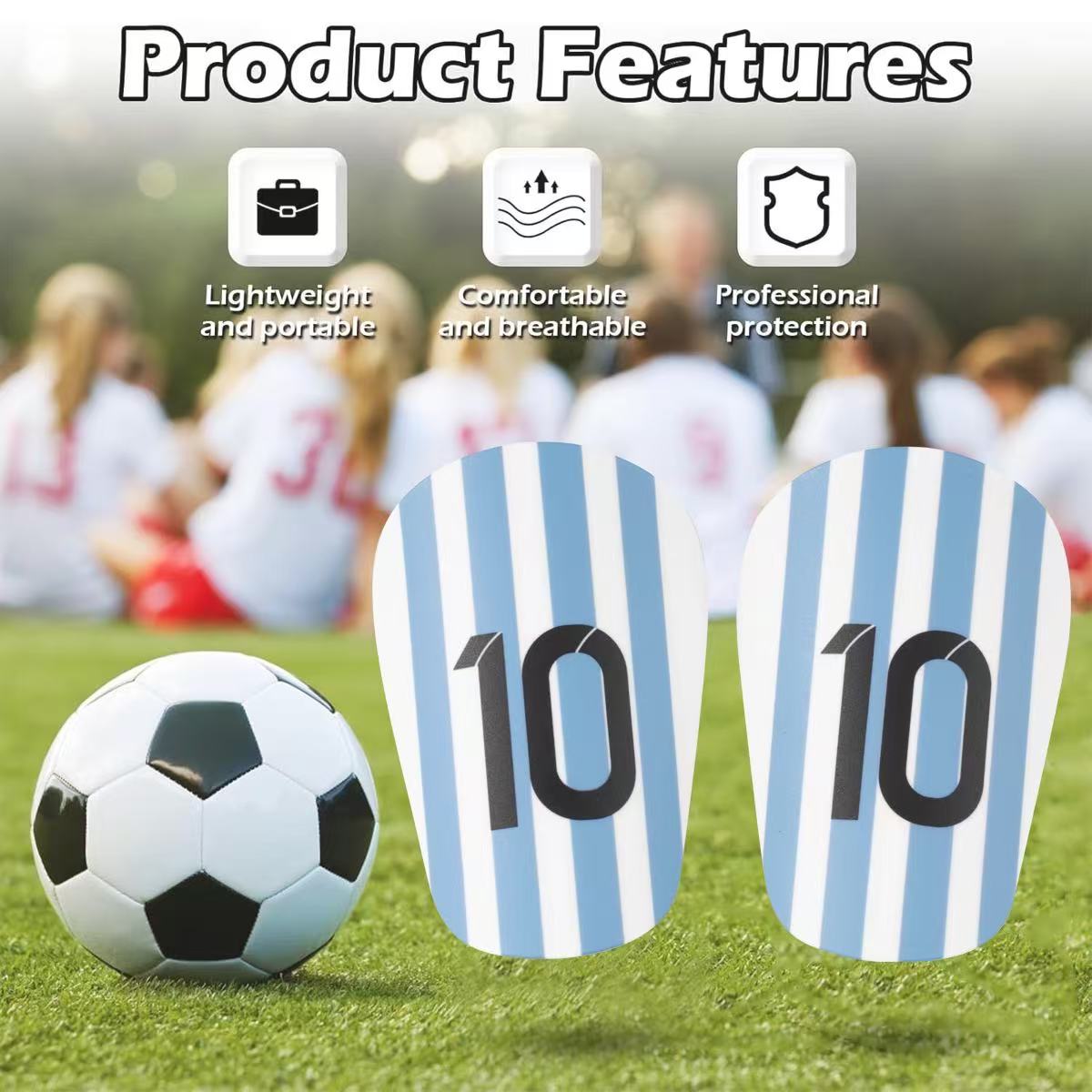 Pilates Yoga Knee Pads - Caneleiras de Futebol Ultraleves - Protetores