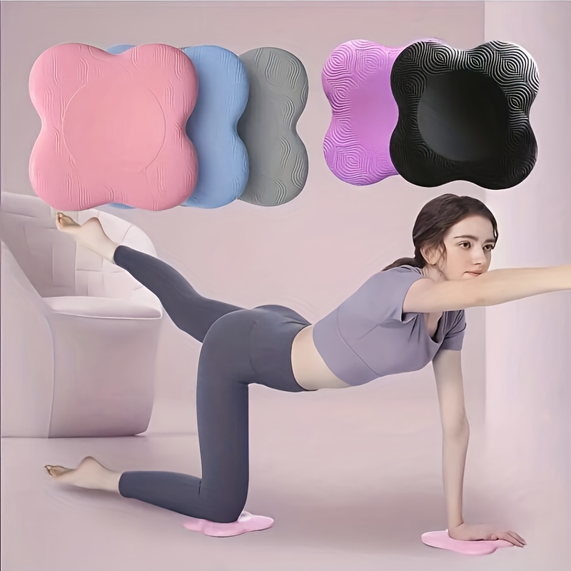 Pilates Yoga Knee Pads - 2 Peças de Almofadas Protetoras Antiderrapantes