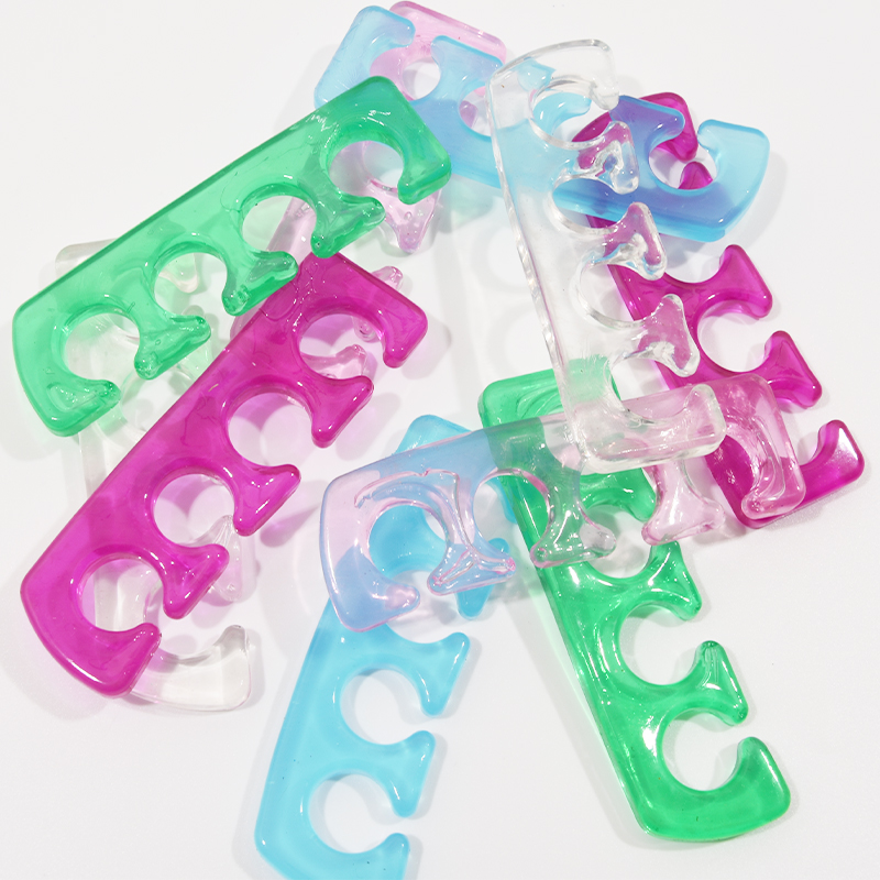 Toe Separator Silicon - 2 pçs silicone macio dedo do