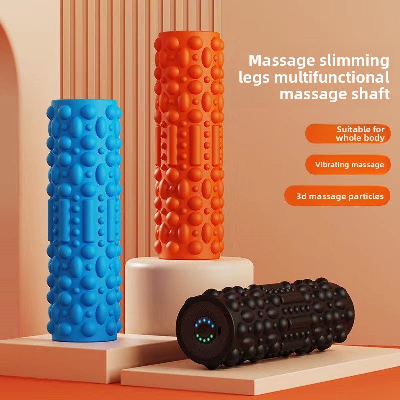 Pilates Yoga Block - Rolo de espuma elétrico relaxante muscular
