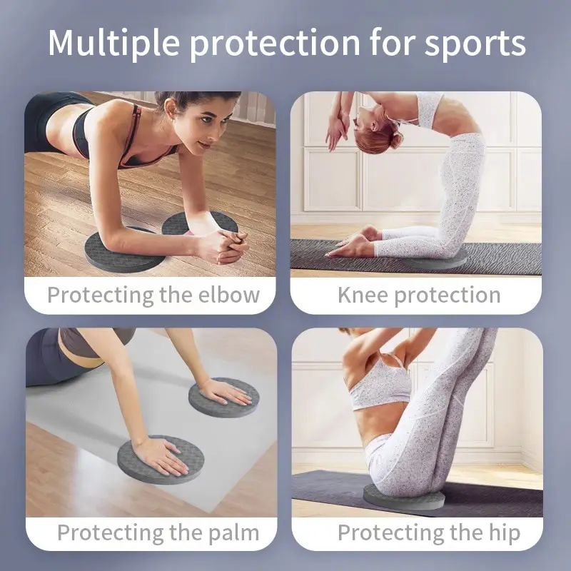 Kit com 2 Protetores de Joelho - Pilates Yoga Knee Pads avaliação e preço