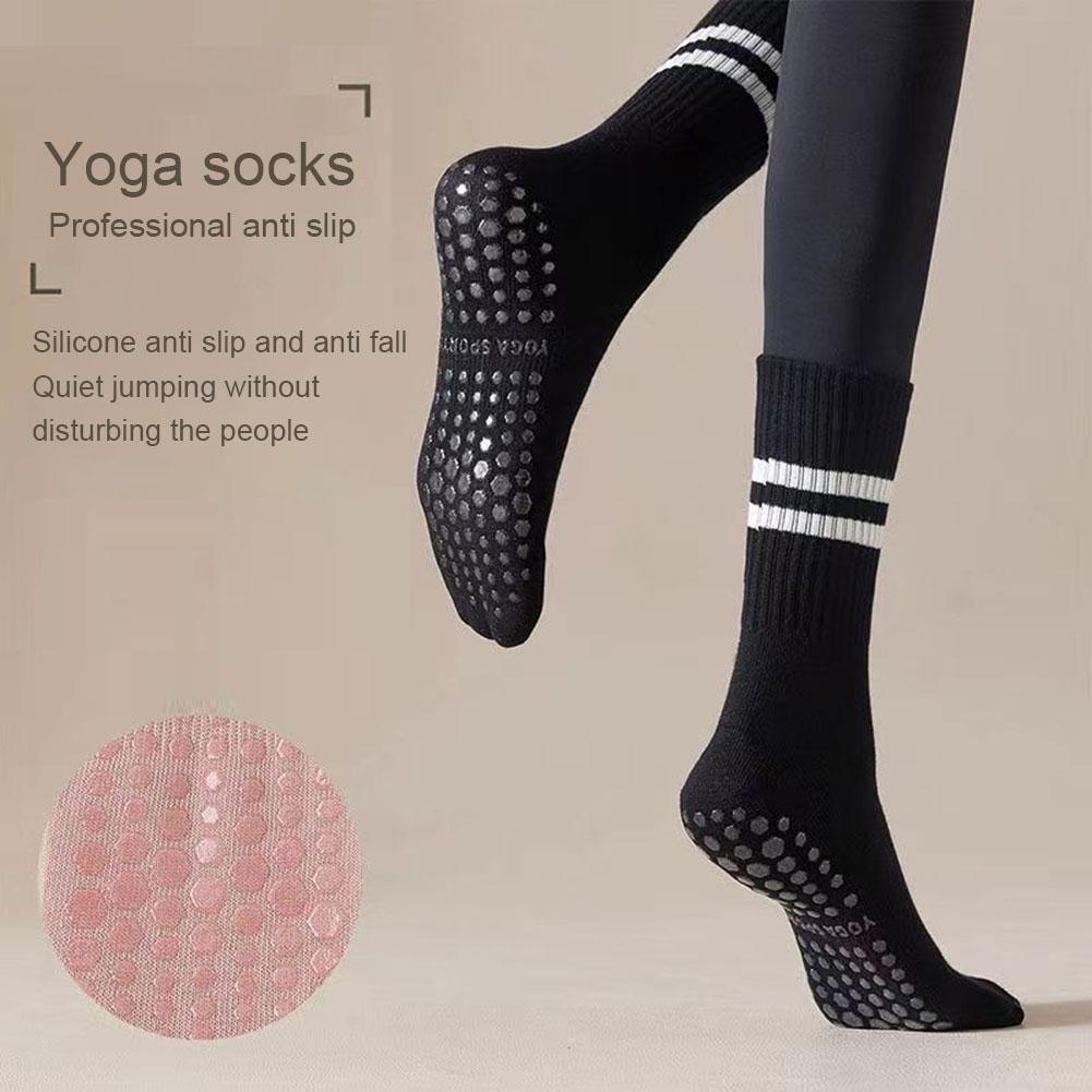 Meias esportivas de algodão pr - Pilates Yoga Hose avaliação e preço