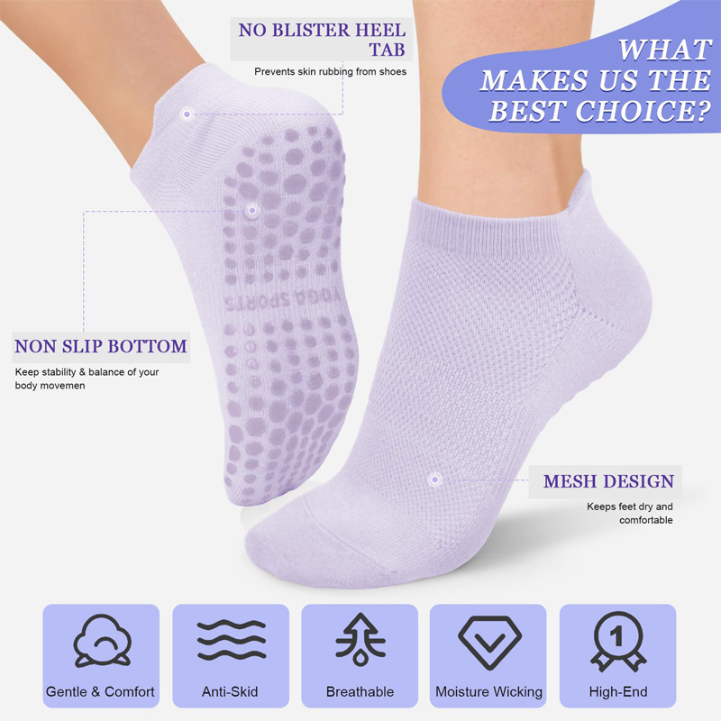 3 Pares de Meias de Yoga para  - Pilates Yoga Hose avaliação e preço