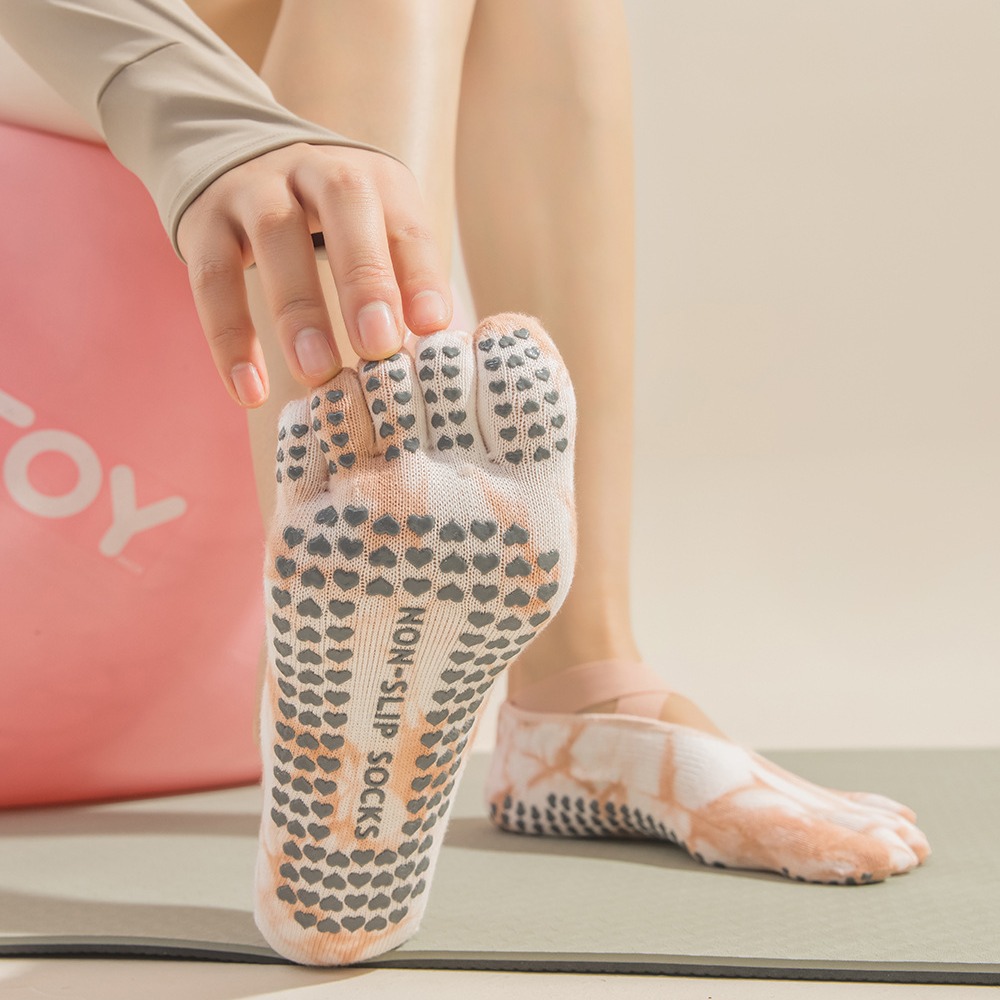 Meias Tie-Dye Femininas com Ci - Pilate Yoga Workout avaliação e preço