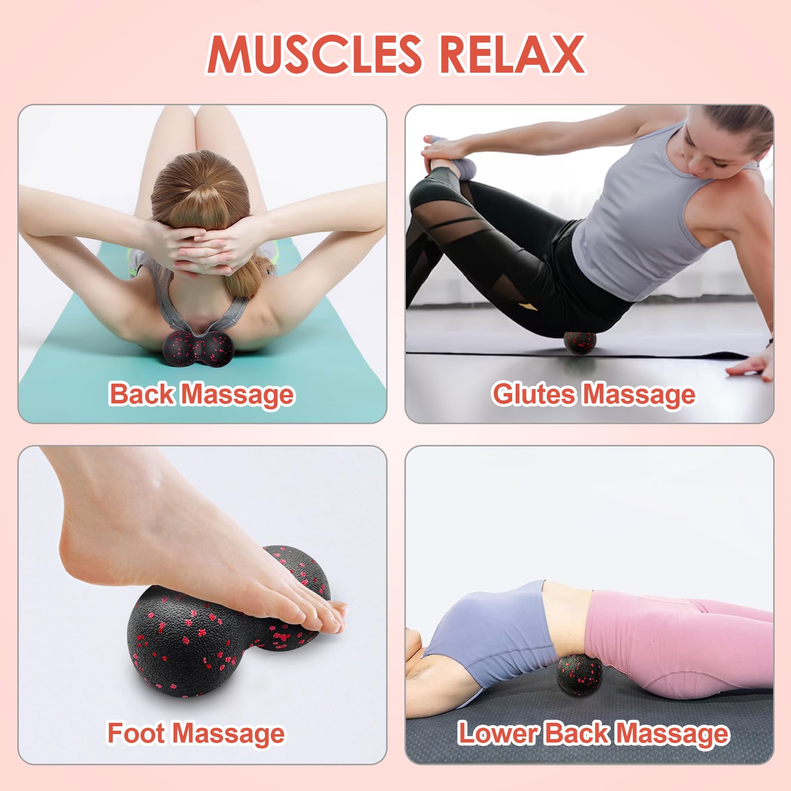 Rolo de massagem oco para ioga - Pilates Yoga Block avaliação e preço