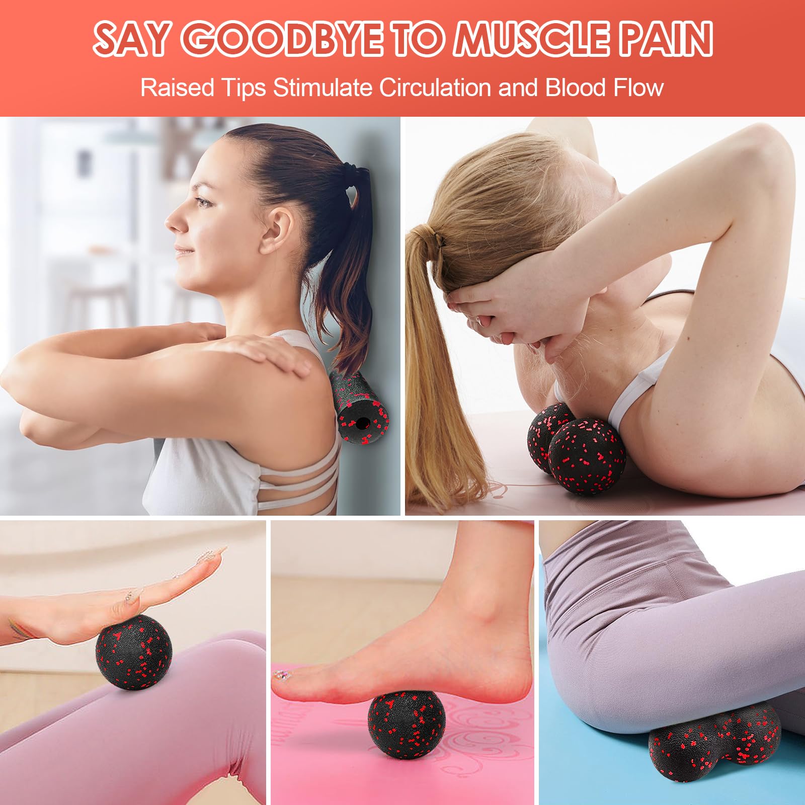 Rolo de massagem oco para ioga - Pilates Yoga Block avaliação e preço