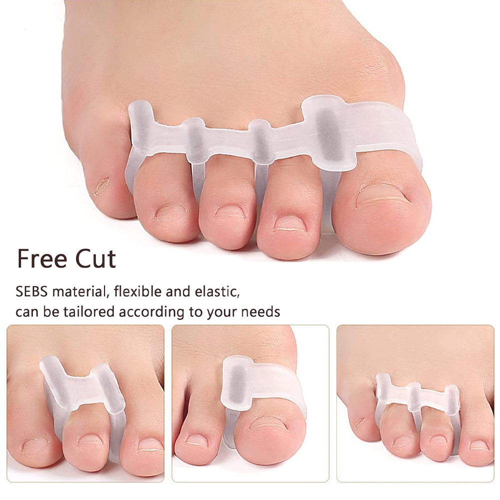 Separador de dedos de silicone - Toe Separator Silicon avaliação e preço