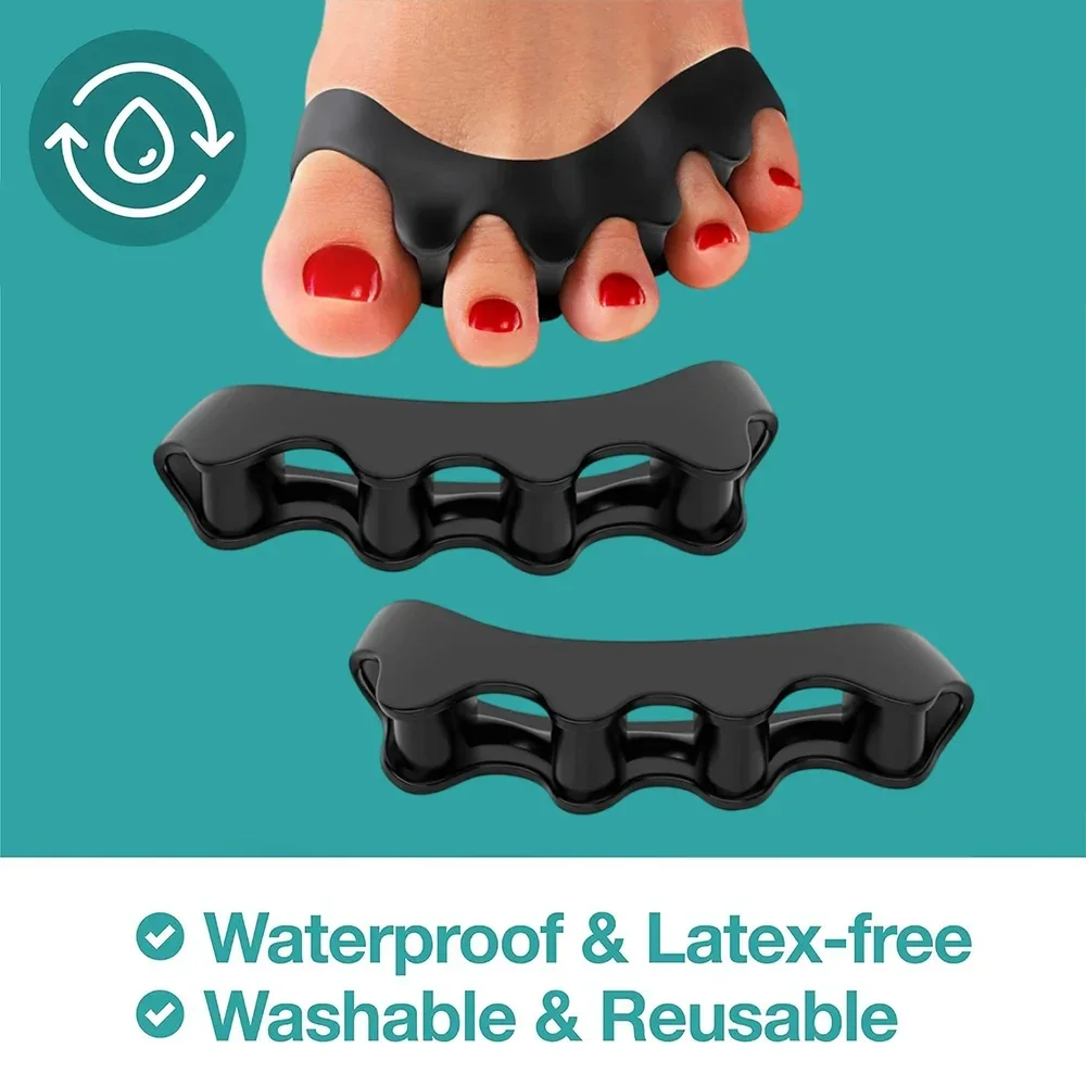 Separador de Dedos de Silicone - Toe Separator Silicon avaliação e preço
