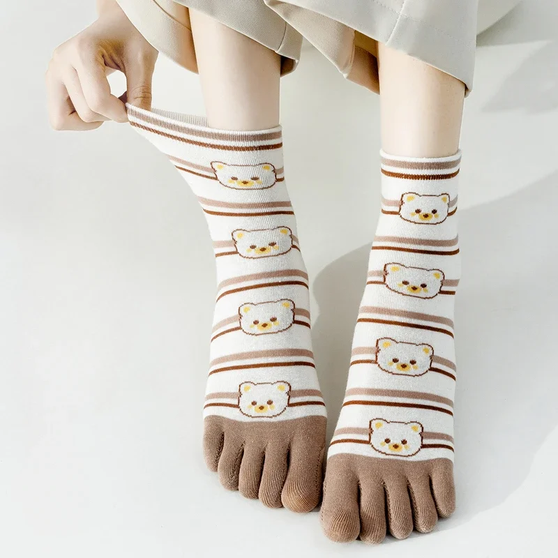 5 pares meias de cinco dedos m - Pilates Yoga Hose avaliação e preço