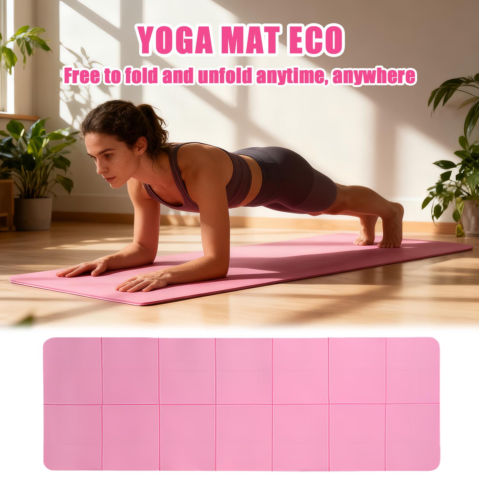 Tapete de yoga dobrável 72x24  - Pilates X Yoga avaliação e preço