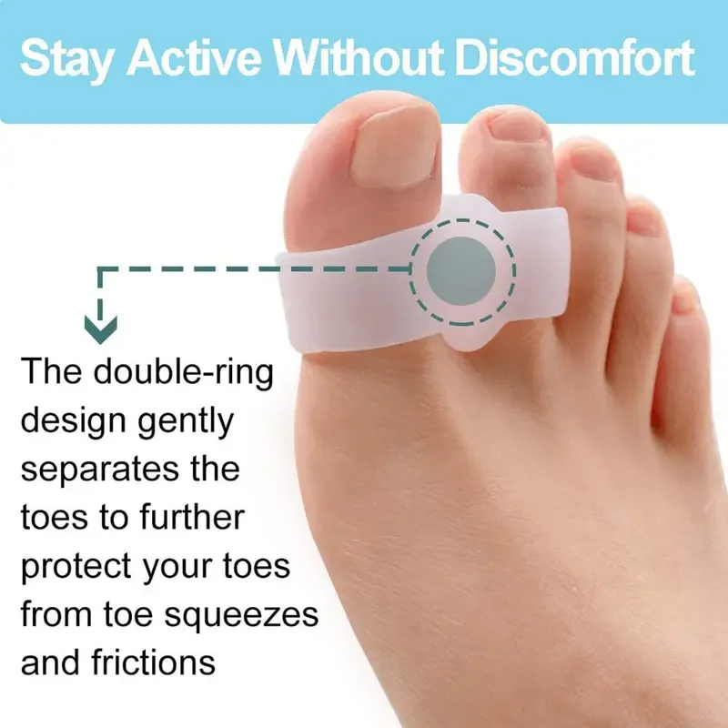 Corretor de joanete 1 par – Se - Toe Separator Silicon avaliação e preço