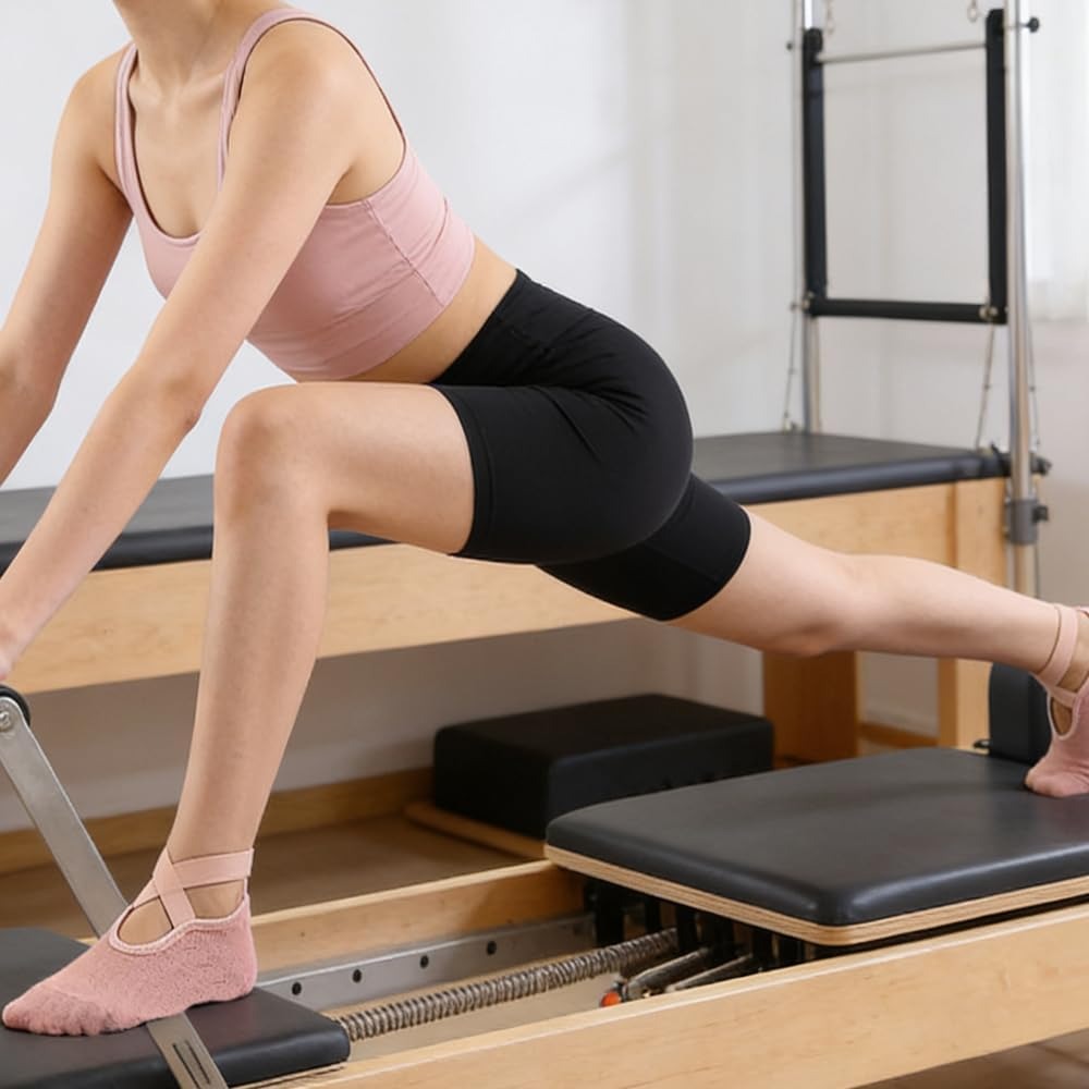 Meias de Yoga com Antiderrapan - Pilate Yoga Workout avaliação e preço