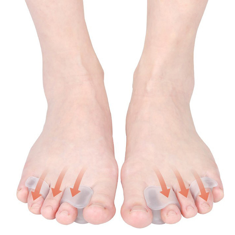 1 Par de Separadores de Dedos  - Toe Separator Silicon avaliação e preço