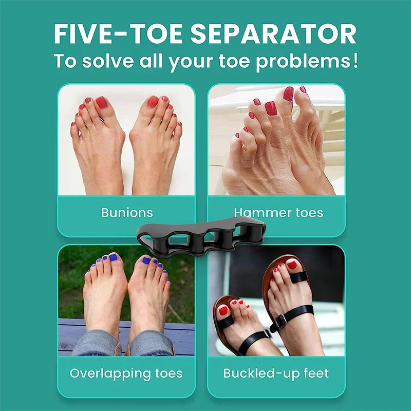 Separadores de Dedos de Silico - Toe Separator Silicon avaliação e preço