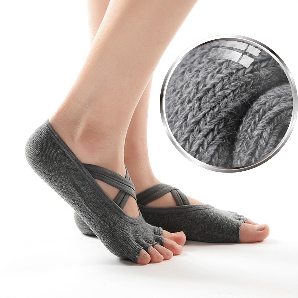Meias de Yoga Femininas com Ci - Pilate Yoga Workout avaliação e preço