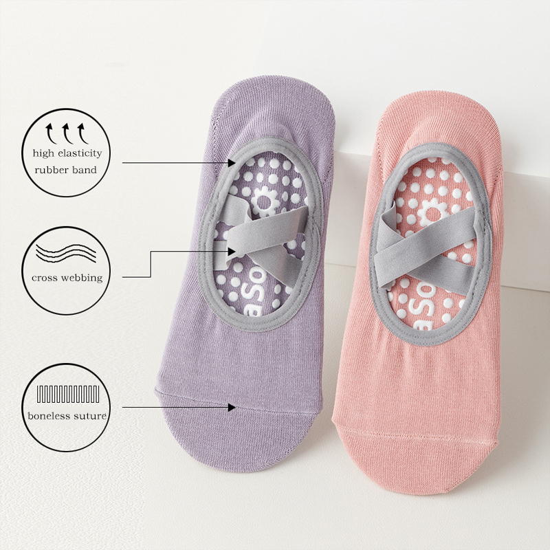 1/2 Pares de Meias de Yoga Res - Pilates Yoga Hose avaliação e preço