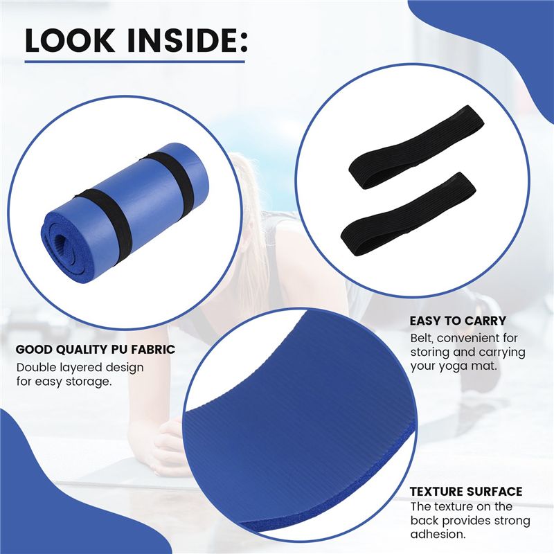 Tapete de yoga com 15mm de esp - Pilates Yoga Knee Pads avaliação e preço