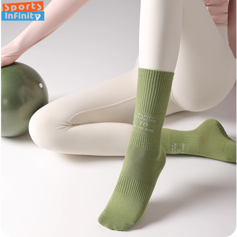 Meados tubo meias de yoga anti - Pilates Yoga Hose avaliação e preço