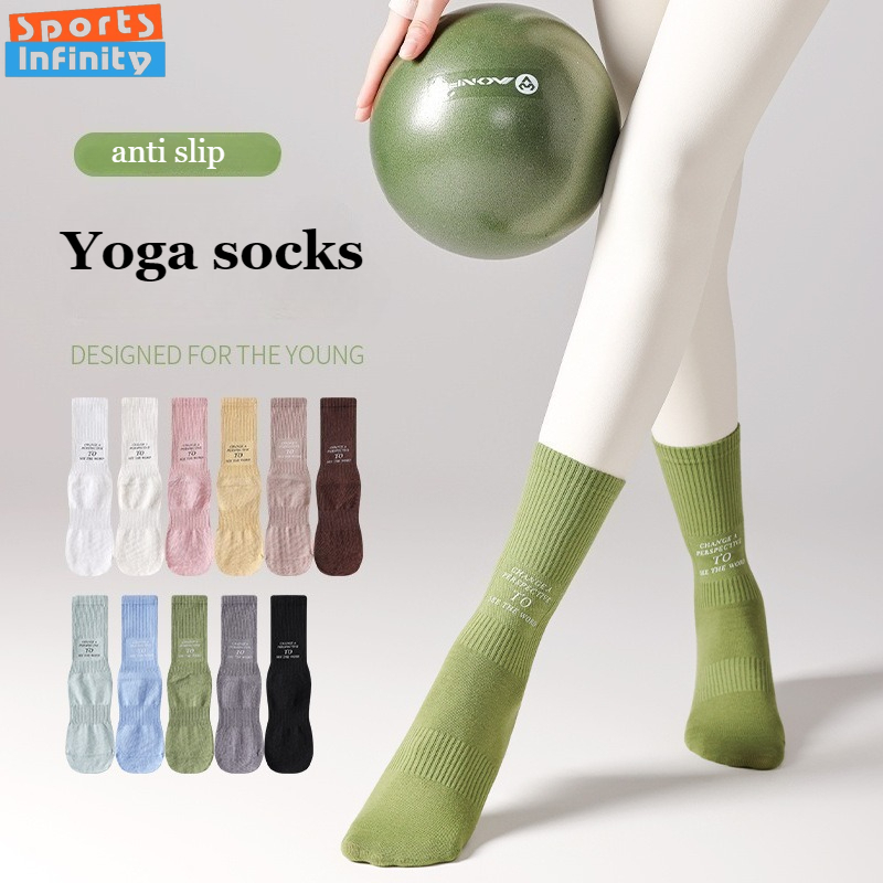 Meados tubo meias de yoga anti - Pilates Yoga Hose avaliação e preço